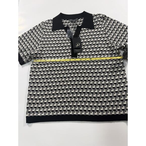 Women’s New With Tags Adrianna Papell Sweater Polo Size Large - Picture 6 of 9